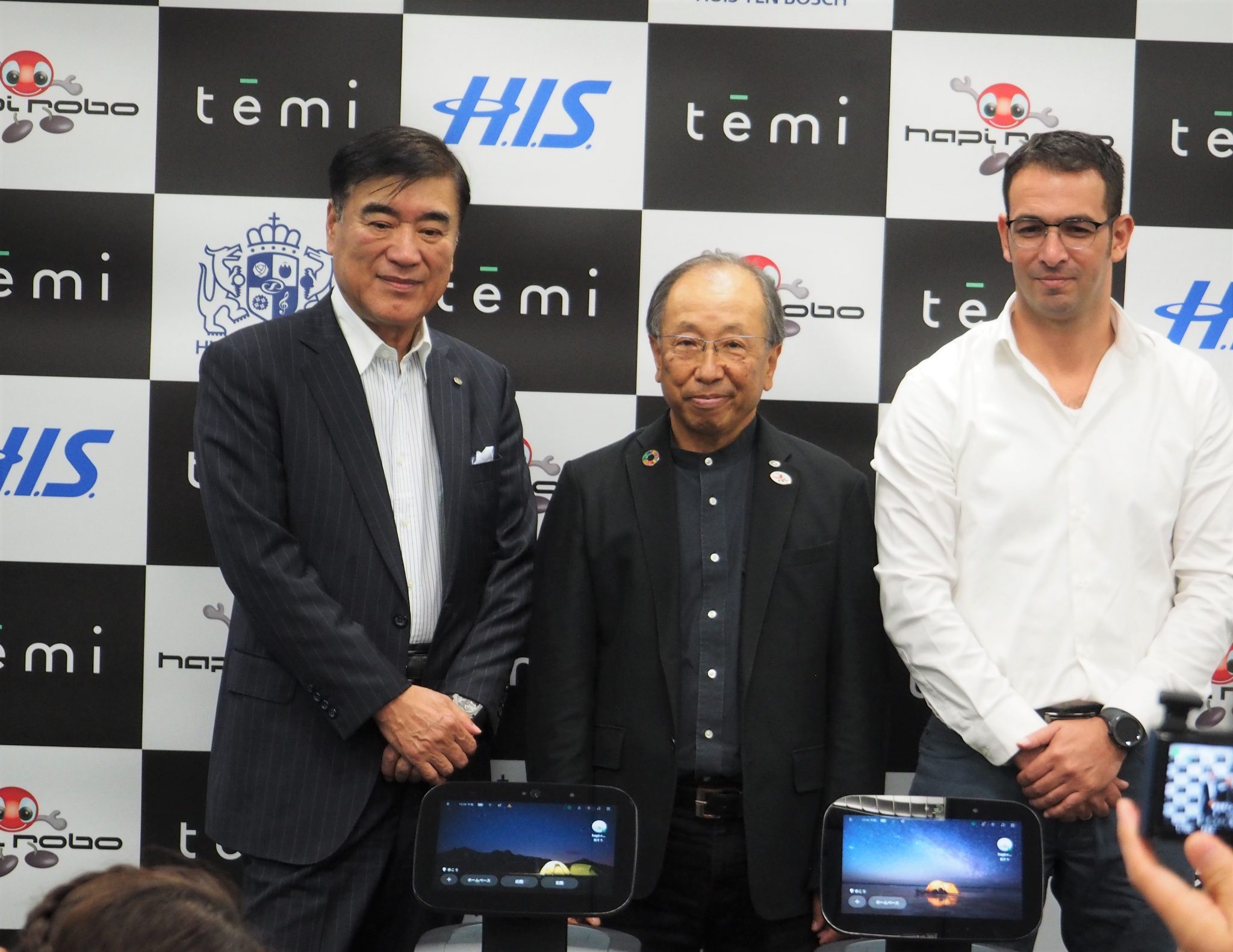 temi与HIS集团合作进入日本市场！